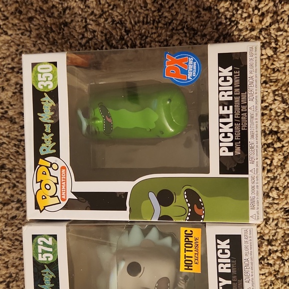 NIP Funko pop Rick and Morty set - Picture 4 of 4